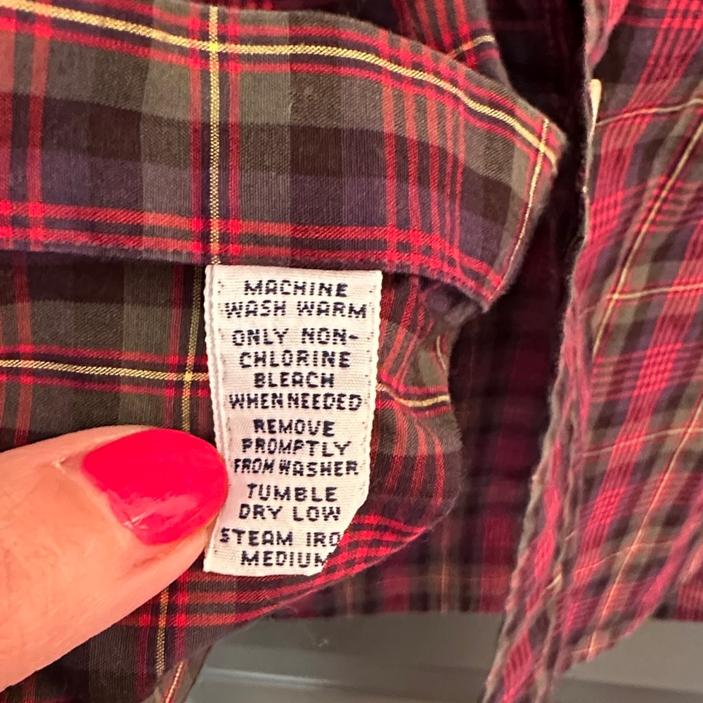 Ralph Lauren Blake Button Down Size Medium - image 4